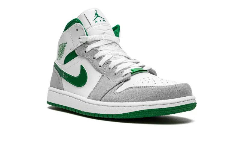 Air Jordan 1 Air Jordan 1 Mid SE 'Grey   Pine Green   White' 