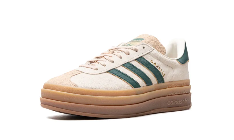 Adidas Gazelle GAZELLE BOLD WMNS 'Cream Collegiate Green' 