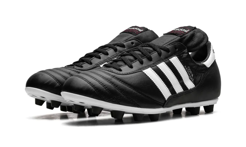 More Adidas Shoes Copa Mundial Leather FG 'Black White' 