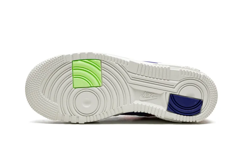 Nike Lifestyle AIR FORCE 1 LO PIXEL MNS WMNS 'White Concord Crimson' 