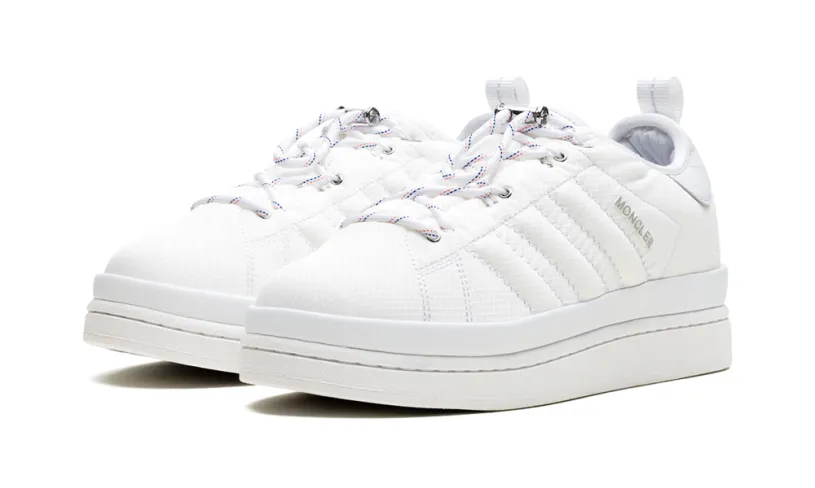 More Adidas Shoes Campus 'Moncler - Core White'