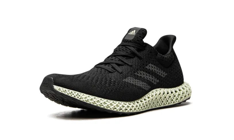 More Adidas Shoes Futurecraft 4D 'Core Black   Linen Green' 