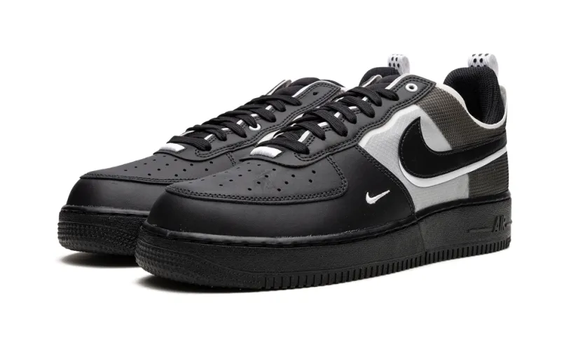 Nike Lifestyle Air Force 1 React 'Black   White' 