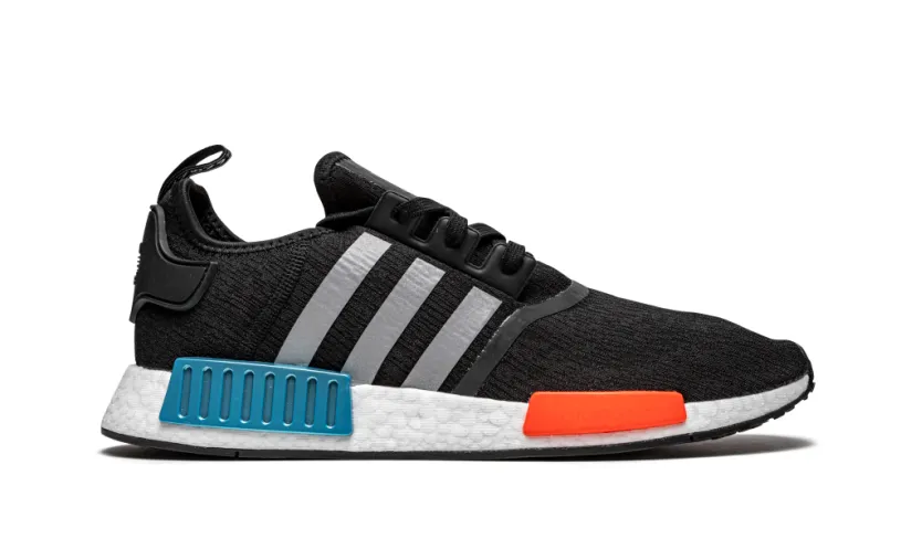 Adidas NMD NMD_R1 'Black   Silver   Solar Red' 
