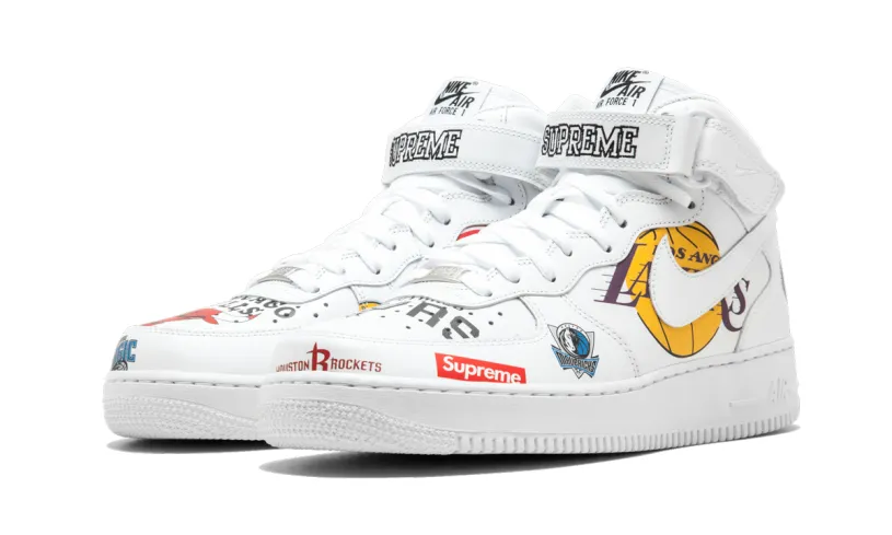 Nike Lifestyle Air Force 1 MID 07 / Supreme 'NBA'