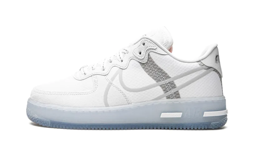 Nike Lifestyle Air Force 1 React 'White Ice' 