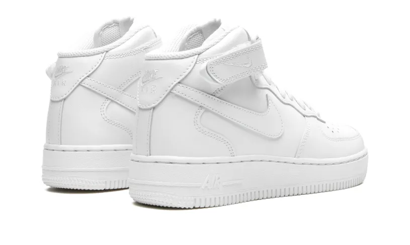 Nike Lifestyle AIR FORCE 1 '07 MID MNS WMNS 'Triple White' 