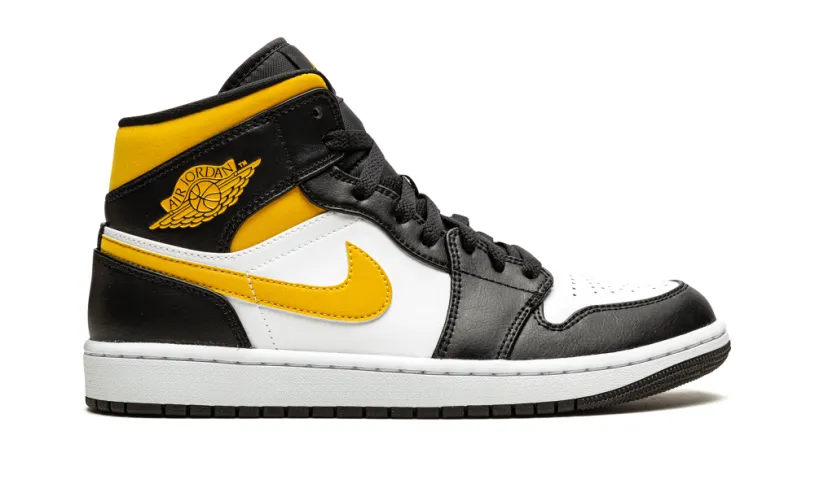 Air Jordan 1 Air Jordan 1 Mid 'White   Pollen   Black' 