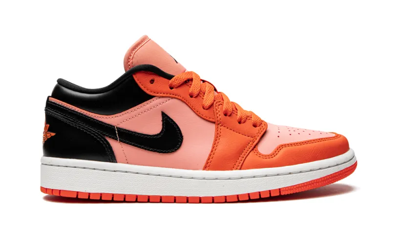 Air Jordan 1 JORDAN 1 LO WMNS 'Orange Black' 