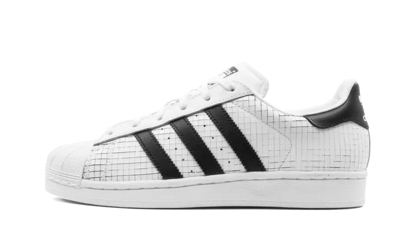Adidas Superstar Originals Superstar 'Leather Grid' 