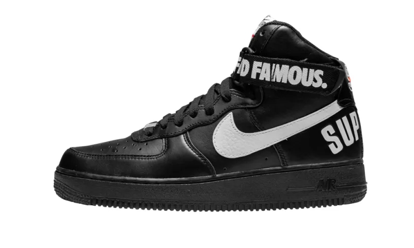 Nike Lifestyle Air Force 1 High Supreme SP 'Black' 