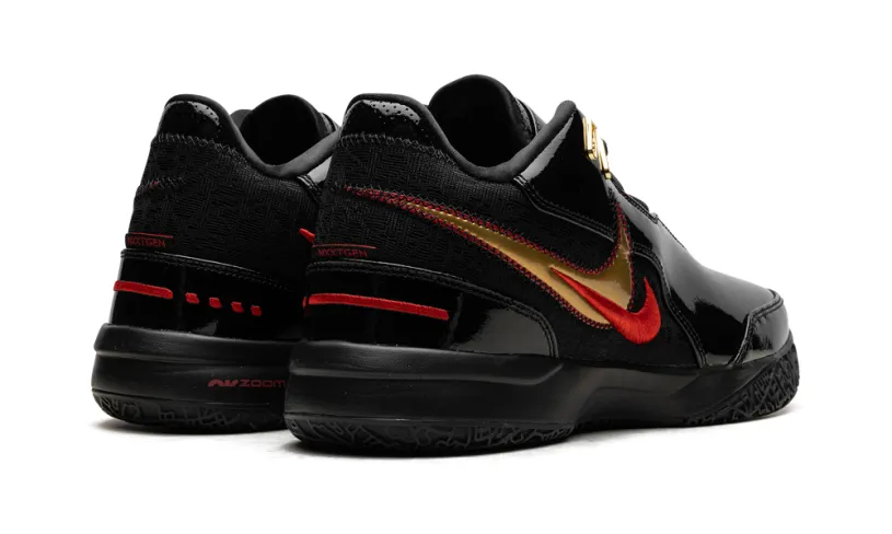 Nike Basketball Zoom LeBron NXXT Gen AMPD 'Black University Red Gold' 