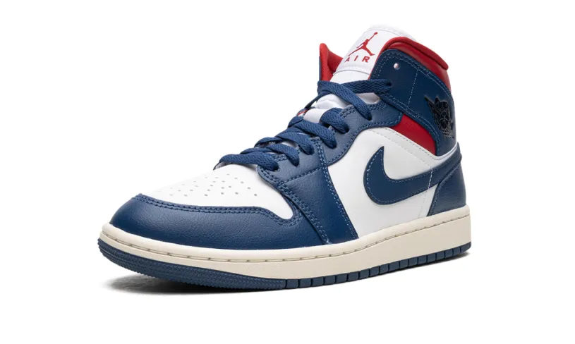 Air Jordan 1 AIR JORDAN 1 MID WMNS 'Blue   Red' 