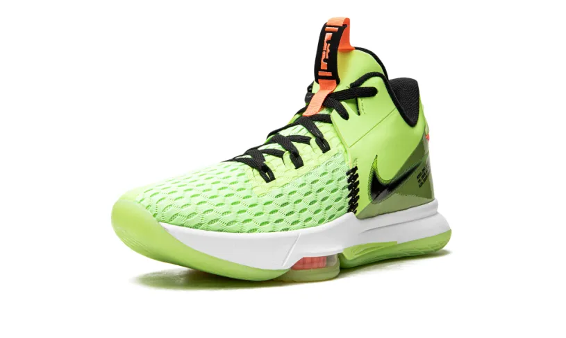 Nike Basketball LeBron Witness V 'Lime Glow' 