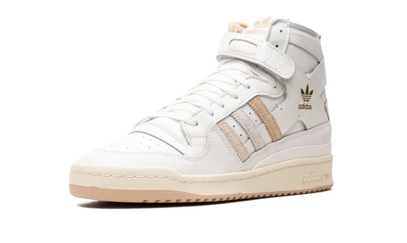 More Adidas Shoes Forum '84 High 'Cloud White   Magic Beige' 