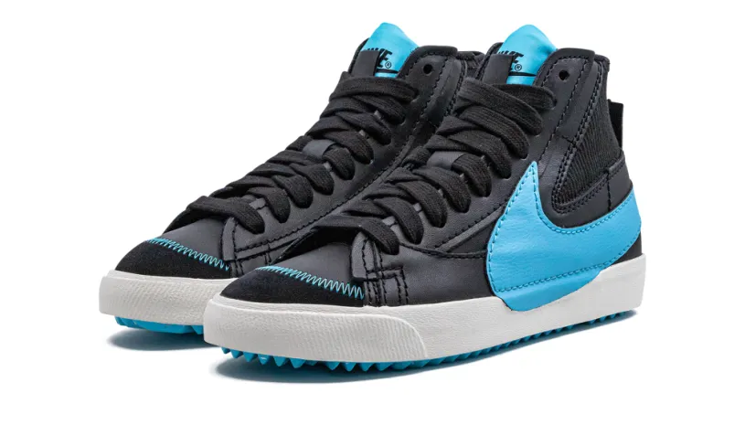 Nike Basketball Blazer Mid '77 Jumbo 'Black / Baltic Blue'