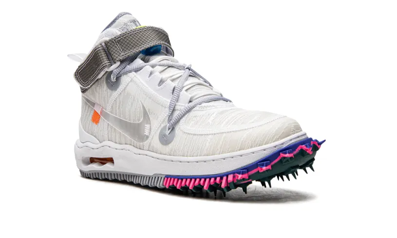 Nike Lifestyle Air Force 1 Mid 'Off-White - White' 