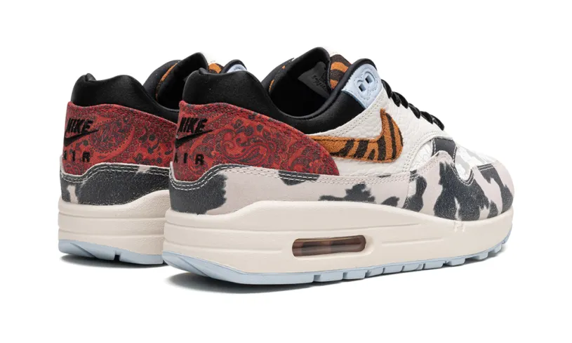 Nike Air Max AIR MAX 1 '87 MNS WMNS 'Tiger Swoosh Cow Print' 