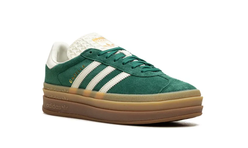 Adidas Gazelle Gazelle Bold WMNS 'Green   White   Gold' 