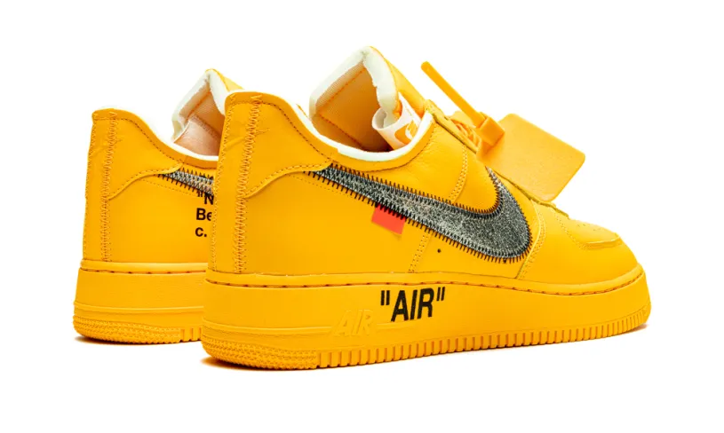 Nike Lifestyle Air Force 1 Low 'Off-White - University Gold' 