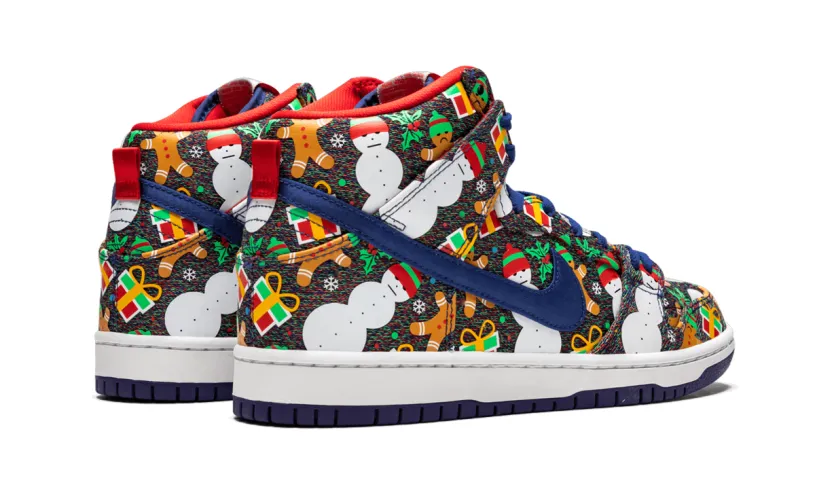 Nike SB SB Dunk High TRD QS 'Ugly Christmas Sweater' 