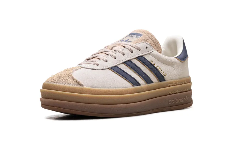Adidas Gazelle Gazelle Bold WMNS 'Cream Night Indigo' 