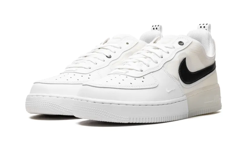 Nike Lifestyle Air Force 1 Low React 'White / Black'