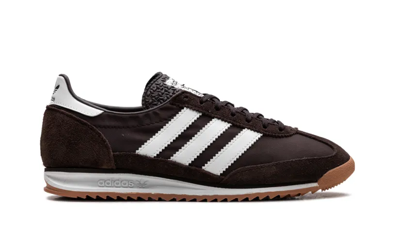 More Adidas Shoes SL 72 OG WMNS 'Dark Brown White' 