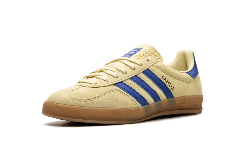 Adidas Gazelle Gazelle Indoor 'Powder Yellow Royal Blu' 