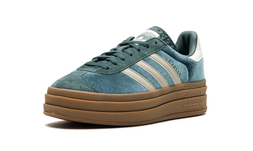 Adidas Gazelle Gazelle Bold WMNS 'Mineral Green Velvet'