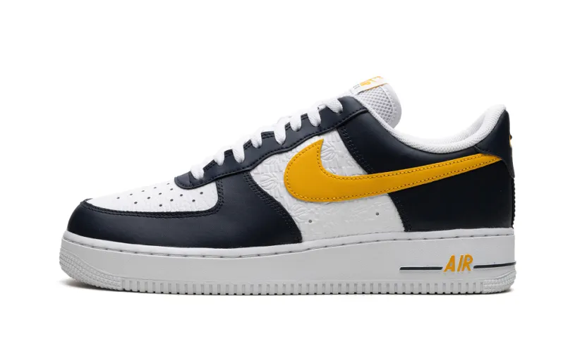 Nike Lifestyle Air Force 1 Low EMB 'Dark Obsidian' 