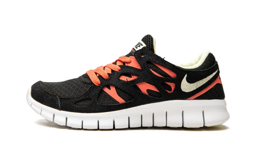 Nike Lifestyle FREE RUN 2 WMNS 'Black   Lime Ice' 
