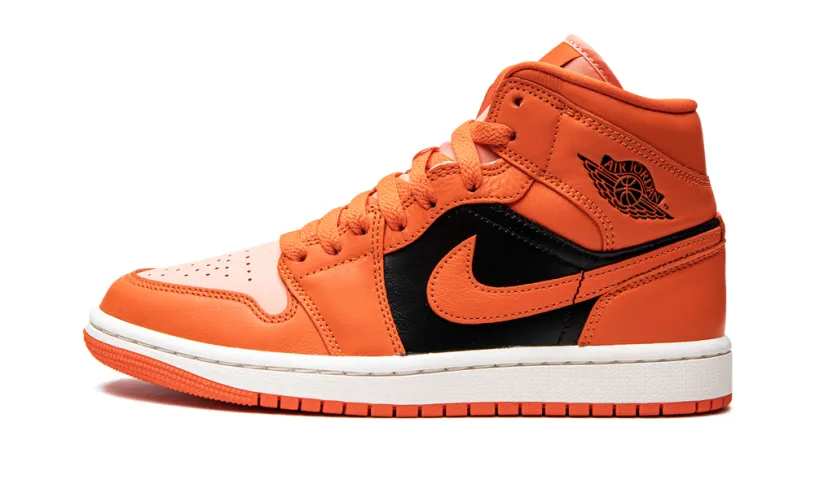 Air Jordan 1 AIR JORDAN 1 MID SE WMNS 'Orange Black'