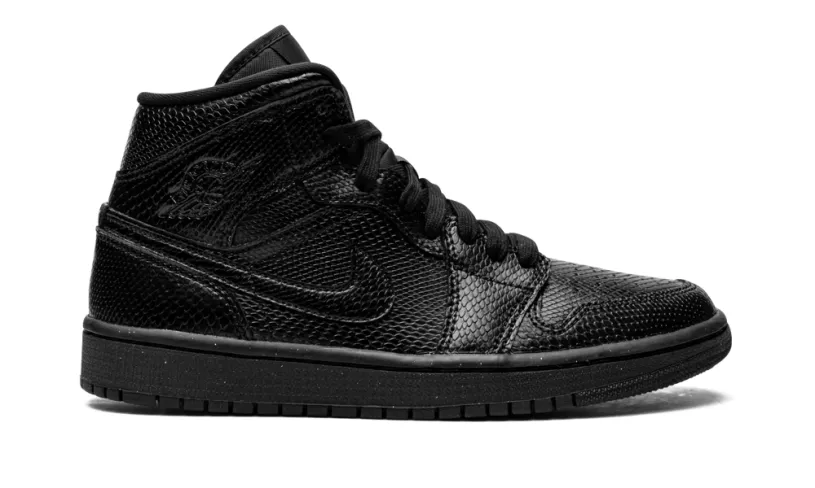 Air Jordan 1 AIR JORDAN 1 MID WMNS 'Black Snakeskin' 