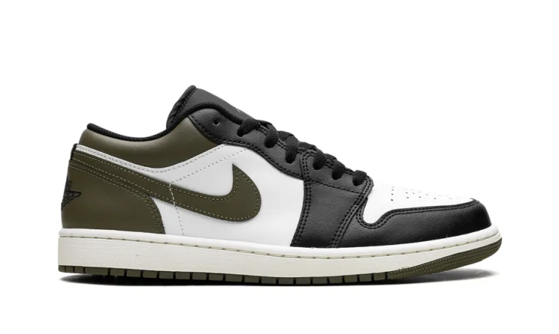 Air Jordan 1 Air Jordan 1 Low 'Black Toe Medium Olive' 