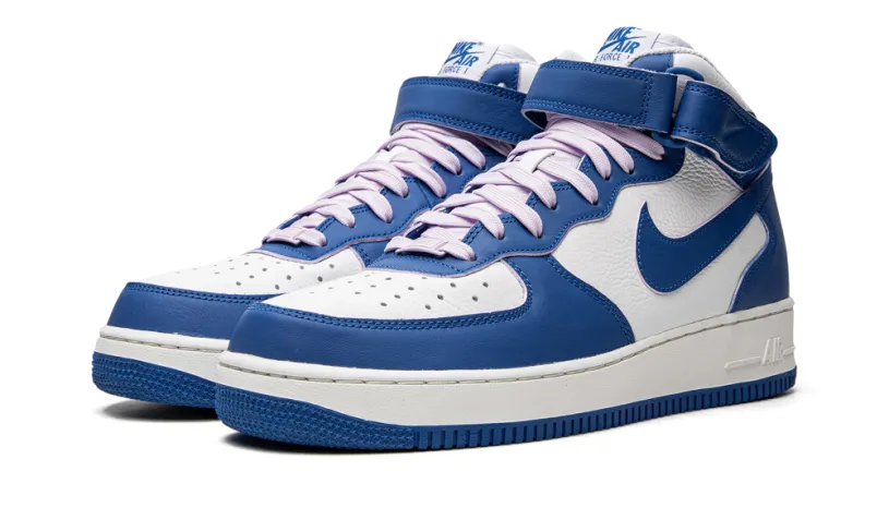 Nike Lifestyle AIR FORCE 1 MID MNS WMNS 'Military Blue' 