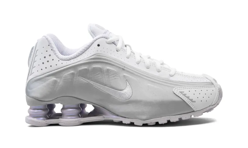 Nike Lifestyle Shox R4 WMNS 'White Metallic Platinum' 