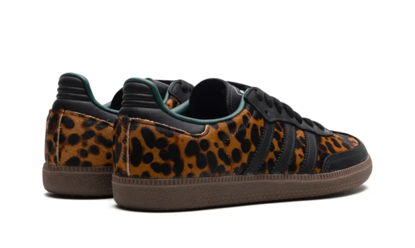 Adidas Samba Samba OG WMNS 'Leopard   Core Black' 
