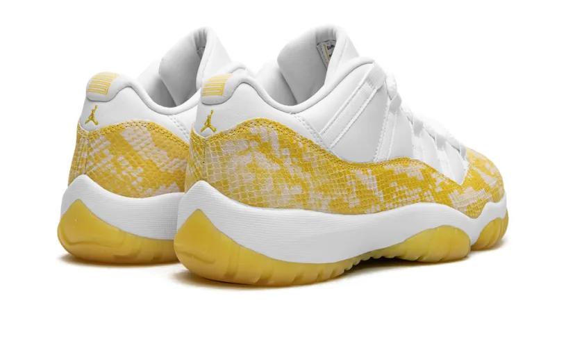 Air Jordan 11 AIR JORDAN 11 LOW WMNS 'Yellow Snakeskin' 