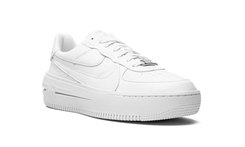 Nike Lifestyle AIR FORCE 1 PLT.AF.ORM MNS WMNS 'Triple-White' 