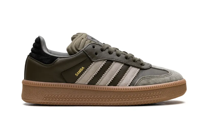 Adidas Samba Samba XLG 'Olive Strata Wonder Beige Gold Metallic' 
