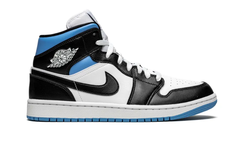 Air Jordan 1 AIR JORDAN 1 MID WMNS 'Black   White   University Blue' 