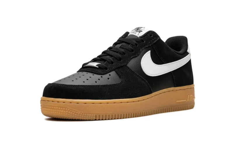 Nike Lifestyle Air Force 1 '07 LV8 'Black Suede' 