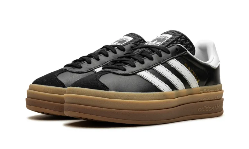 Adidas Gazelle Gazelle Bold WMNS 'atmos Black White Gum' 