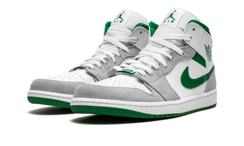 Air Jordan 1 Air Jordan 1 Mid SE 'Grey / Pine Green / White'