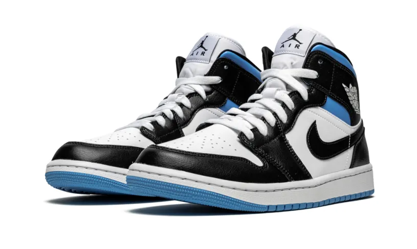 Air Jordan 1 AIR JORDAN 1 MID WMNS 'Black / White / University Blue'