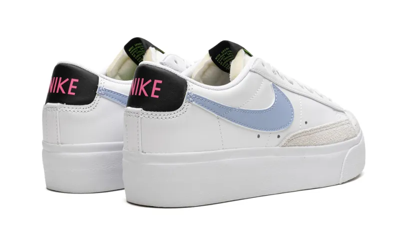 Nike Lifestyle BLAZER LO PLATFORM MNS WMNS 'White Cobalt Bliss' 