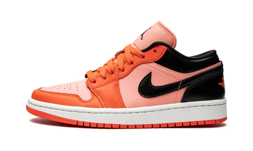 Air Jordan 1 JORDAN 1 LO WMNS 'Orange Black' 