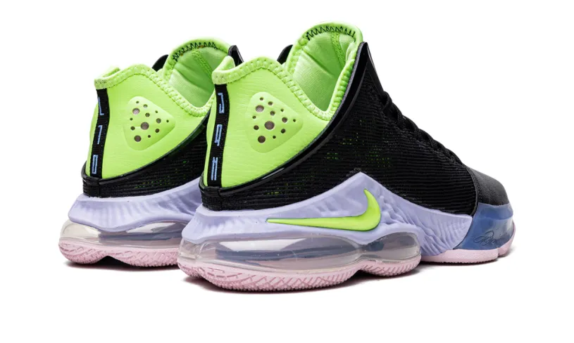 Nike Basketball LeBron 19 Low 'Black Ghost Green'