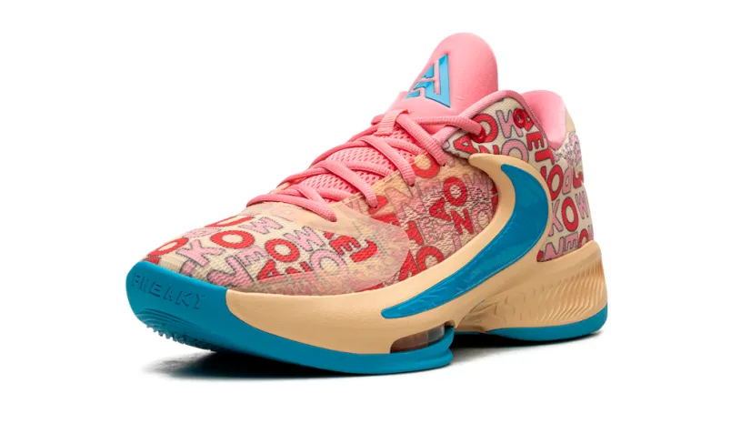 Nike Basketball Zoom Freak 4 'Letter Bro' 